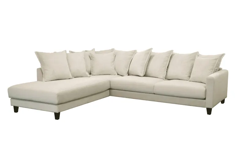 Nida chaiselong sofa 4-pers, Beige