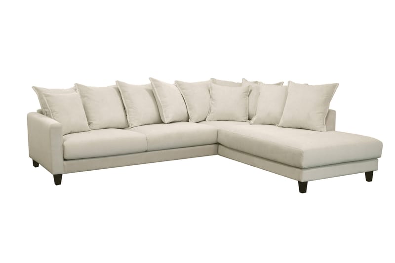 Nida chaiselong sofa 4-pers, Beige