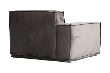 Nightcap Sofa m. Chaiselong 3-Pers. - Grå - Møbler - Sofaer - 3 personers sofa