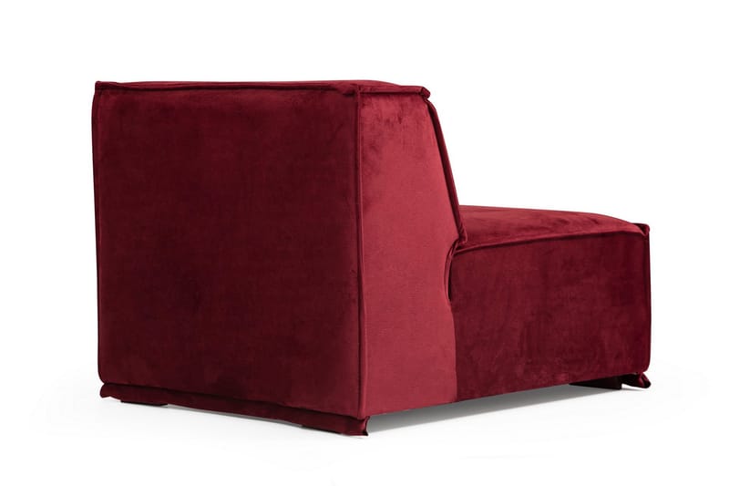 Nightcap Sofa m. Chaiselong 4-Pers. - Burgundy - Møbler - Sofaer - Sofa med chaiselong