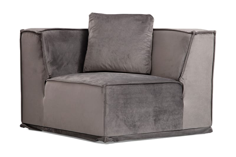 Nightcap Sofa m. Chaiselong 4-Pers. - Grå - Sofa med chaiselong - 4 personers sofa med chaiselong