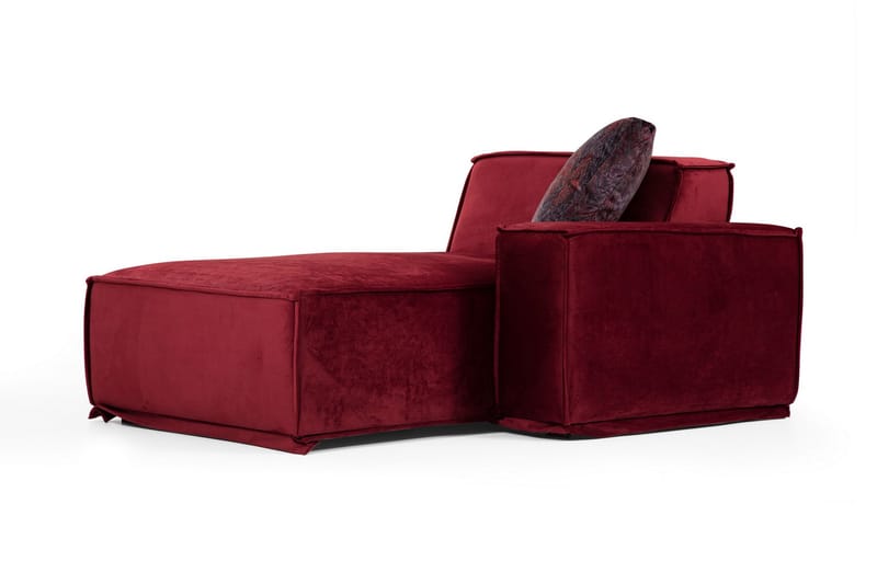 Nightcap Sofa m. Chaiselong 4-Pers. - Burgundy - Sofa med chaiselong - 4 personers sofa med chaiselong