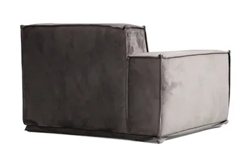 Nightcap Sofa m. Chaiselong 4-Pers. - Grå - Møbler - Sofaer - Modulsofaer - Komplet modulsofa