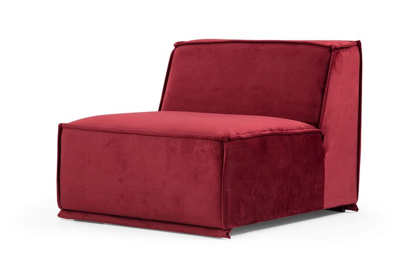 Nightcap Sofa m. Chaiselong 4-Pers. - Burgundy - Møbler - Sofaer - Sofa med chaiselong