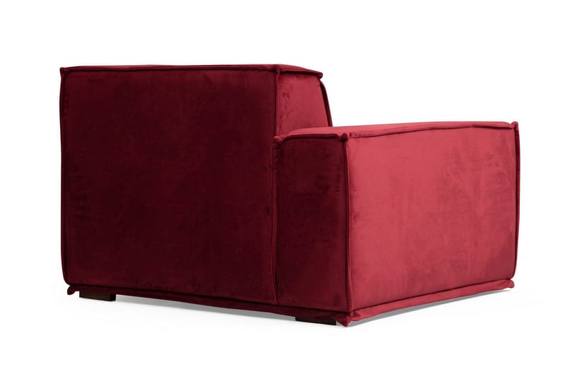 Nightcap Sofa m. Chaiselong 4-Pers. - Burgundy - Møbler - Sofaer - Sofa med chaiselong