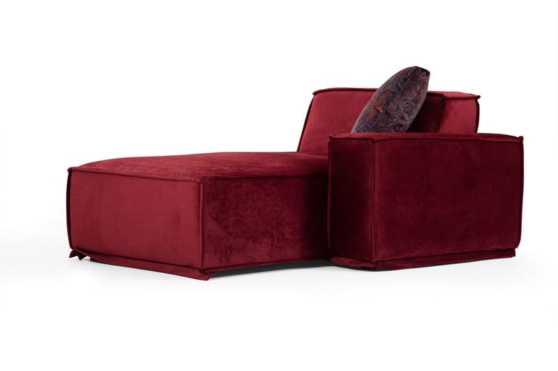 Nightcap Sofa m. Chaiselong 4-Pers. - Burgundy - Møbler - Sofaer - Sofa med chaiselong