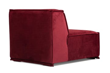 Nightcap Sofa m. Chaiselong 4-Pers. - Burgundy - Møbler - Sofaer - Sofa med chaiselong