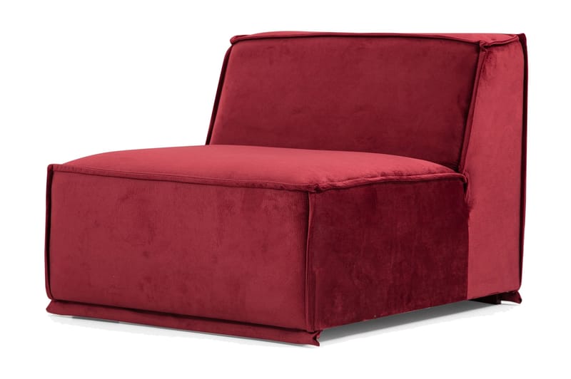 Nightcap Sofa m. Chaiselong 4-Pers. - Burgundy - Møbler - Sofaer - Sofa med chaiselong