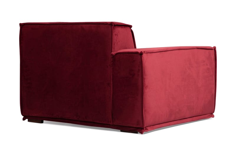 Nightcap Sofa m. Chaiselong 4-Pers. - Burgundy - Møbler - Sofaer - Sofa med chaiselong