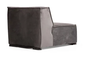 Nightcap Sofa m. Chaiselong 6-Pers. - Grå - Møbler - Sofaer - Hjørnesofa