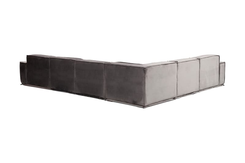 Nightcap Sofa m. Chaiselong 6-Pers. - Grå - Møbler - Sofaer - Hjørnesofa