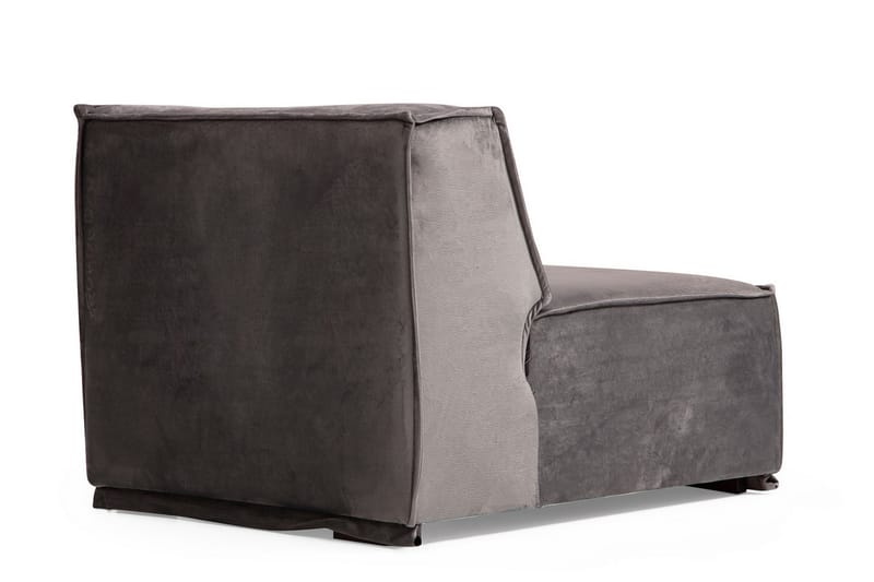 Nightcap Sofa m. Chaiselong 6-Pers. - Grå - Sofa med chaiselong