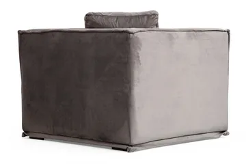 Nightcap Sofa m. Chaiselong 6-Pers. - Grå - Møbler - Sofaer - Hjørnesofa
