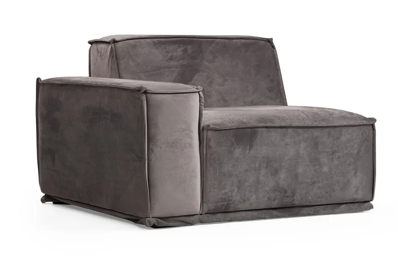 Nightcap Sofa m. Chaiselong 6-Pers. - Grå - Møbler - Sofaer - Hjørnesofa