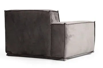 Nightcap Sofa m. Chaiselong 6-Pers. - Grå - Møbler - Sofaer - Hjørnesofa