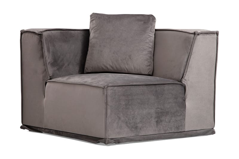 Nightcap Sofa m. Chaiselong 6-Pers. - Grå - Møbler - Sofaer - Hjørnesofa