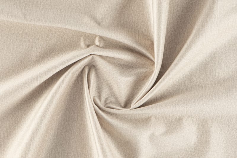 Ocean Lyx 4-personers Højrevendt L-formet Chaiselongsofa i Fløjl - Beige - Møbler - Sofaer - Sofa med chaiselong