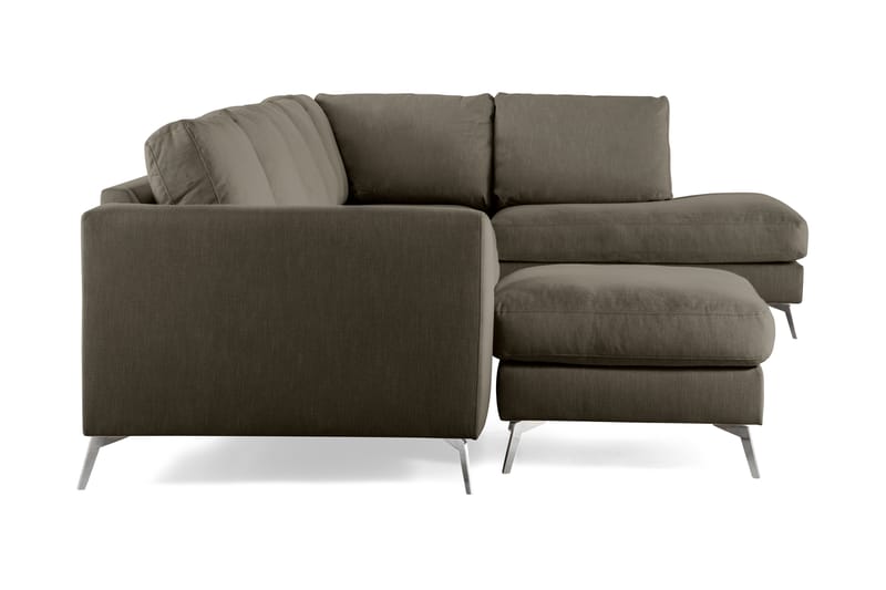 Ocean Lyx U-sofa med Chaiselong Højre - Grøn - Møbler - Sofaer - Sofa med chaiselong