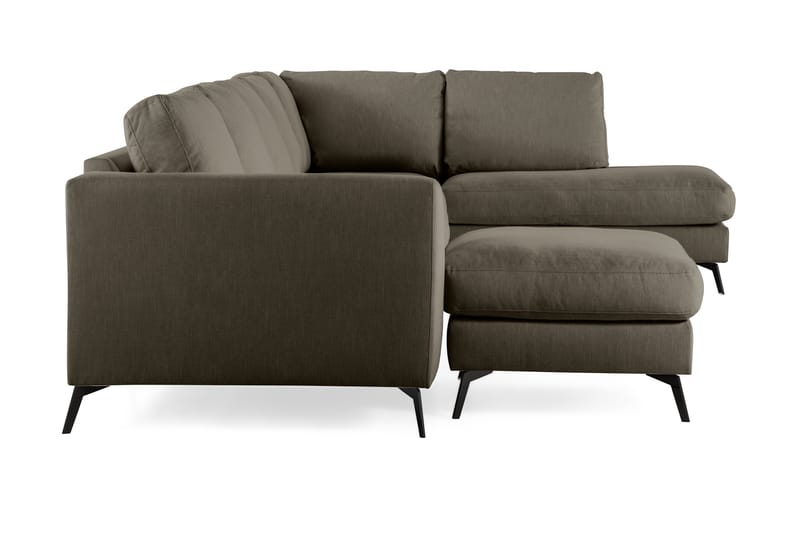 Ocean Lyx U-sofa med Chaiselong Højre - Grøn - Møbler - Sofaer - Sofa med chaiselong