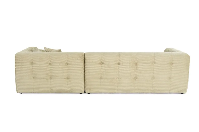 Octavian Sofa med Chaiselong 3-personers - Grøn - Møbler - Sofaer - Sofa med chaiselong
