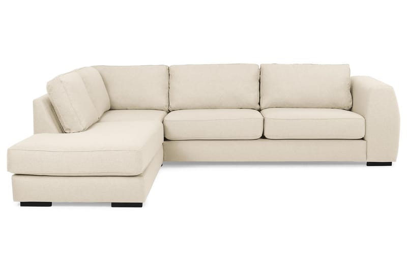 Optus 3-pers Sofa med Chaiselong Venstre - Beige - Møbler - Sofaer - Sofa med chaiselong
