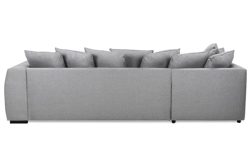 Optus 3-pers Sofa med Chaiselong Venstre inkl Løse Puder - Lysegrå - Møbler - Sofaer - Sofa med chaiselong