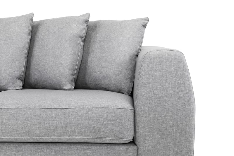 Optus 3-pers Sofa med Chaiselong Venstre inkl Løse Puder - Lysegrå - Møbler - Sofaer - Sofa med chaiselong
