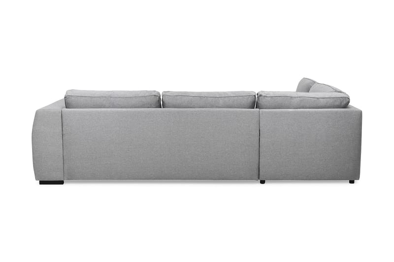 Optus 4-personers Venstrevendt L-formet Chaiselongsofa i Stof - Lysegrå - Møbler - Sofaer - Sofa med chaiselong