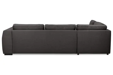 Optus 4-personers Venstrevendt L-formet Chaiselongsofa i Stof - Mørkegrå - Møbler - Sofaer - Sofa med chaiselong
