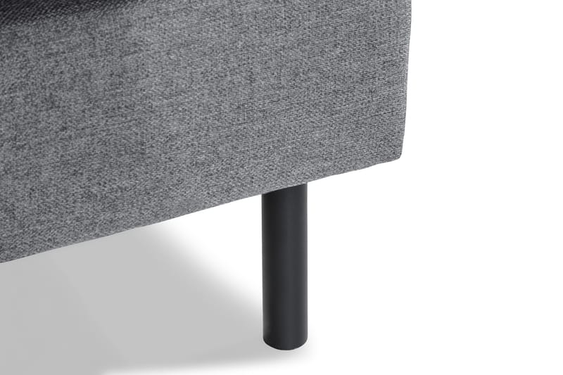 Peppe 3-personers Vendbar L-formet Divansofa i Stof - Lysegrå - Møbler - Sofaer - Sofa med chaiselong