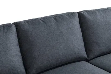 Peppe 3-personers Vendbar L-formet Divansofa i Stof - Mørkegrå - Møbler - Sofaer - Sofa med chaiselong