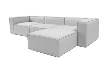 Redlands Sofa med Chaiselong 3-personers - Grå - Møbler - Sofaer - Sofa med chaiselong