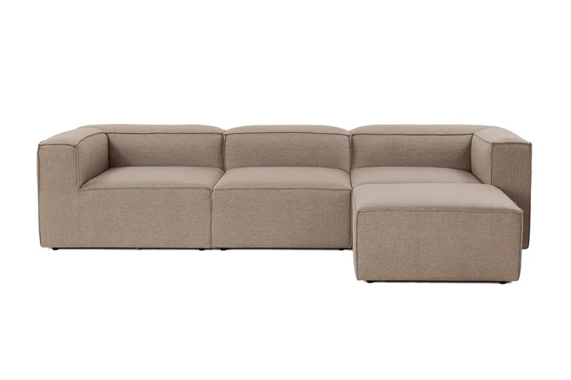 Redlands Sofa med Chaiselong 3-personers, Brun