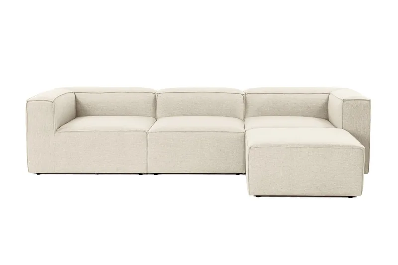 Redlands Sofa med Chaiselong 3-personers, Ecru