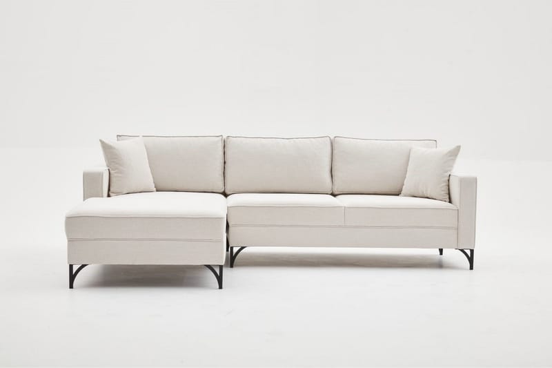 Retzow Sofa med Chaiselong 4-personers, Beige