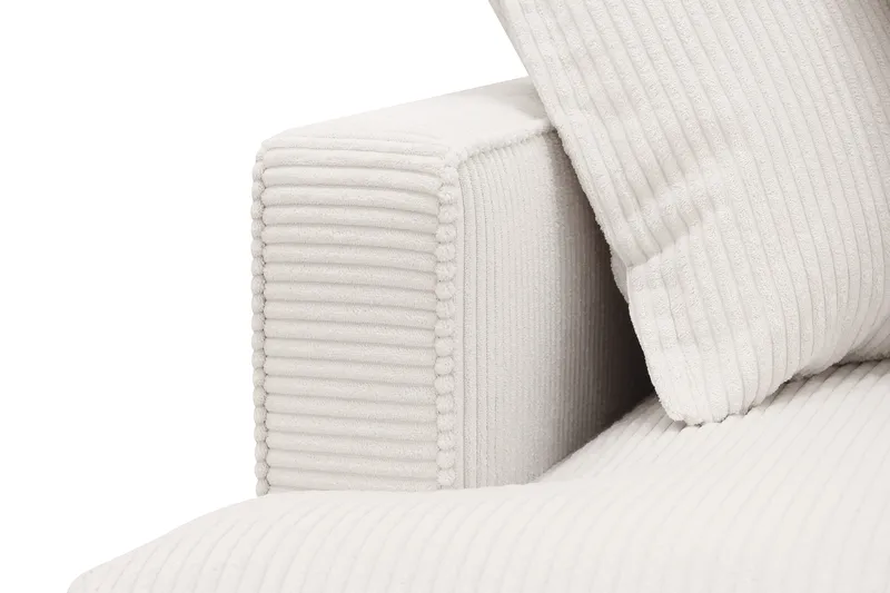 Rossita Lyx 4-personers Ekstra dyb Sofa med Chaiselong Højre - Offwhite Manchester - Møbler - Sofaer - Sofa med chaiselong