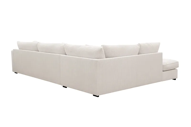 Rossita Lyx 4-personers Ekstra dyb Sofa med Chaiselong Venstre - Offwhite Manchester - Møbler - Sofaer - Sofa med chaiselong