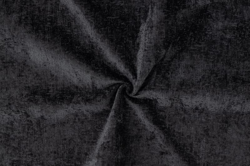 Rossita Lyx 4-personers Ekstra dyb Sofa med Chaiselong Højre - Sort Chenille - Møbler - Sofaer - Sofa med chaiselong