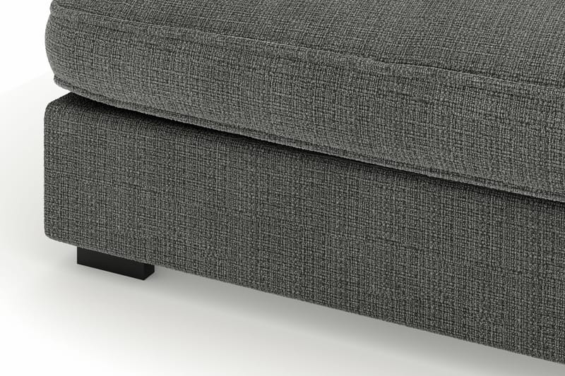 Rossita Lyx 4-personers Ekstra dyb Sofa med Chaiselong Højre - Grå Chenille - Møbler - Sofaer - Sofa med chaiselong