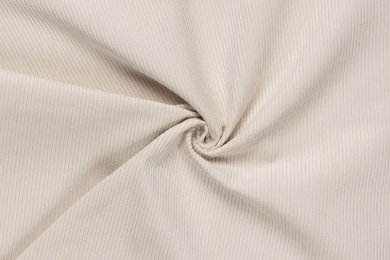 Rossita Lyx 4-personers Ekstra dyb Sofa med Chaiselong Venstre - Beige Jernbanefløjl - Møbler - Sofaer - Sofa med chaiselong