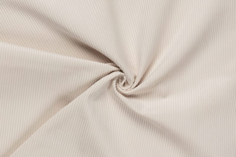 Rossita Lyx 4-personers Ekstra dyb Sofa med Chaiselong Højre - Beige Jernbanefløjl - Møbler - Sofaer - Sofa med chaiselong