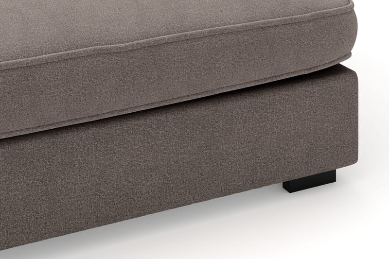 Rossita Lyx 4-personers Ekstra dyb Sofa med Chaiselong Venstre - Brun Stof - Møbler - Sofaer - Sofa med chaiselong