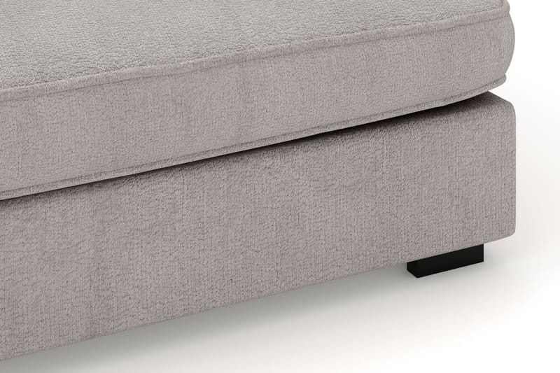 Rossita Lyx 4-personers Ekstra dyb Sofa med Chaiselong Venstre - Grå/Brun Chenille - Møbler - Sofaer - Sofa med chaiselong