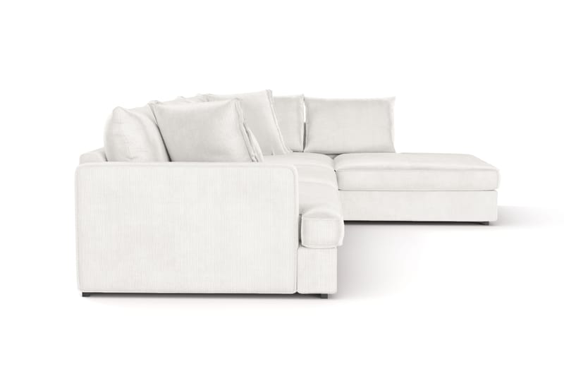 Rossita Lyx 4-personers Ekstra dyb Sofa med Chaiselong Højre - Offwhite Manchester - Møbler - Sofaer - Sofa med chaiselong