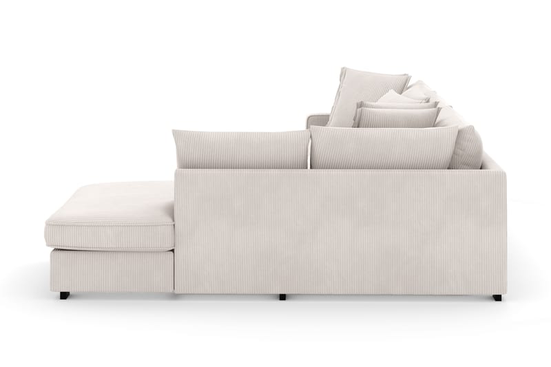 Rossita Lyx 4-personers Ekstra dyb Sofa med Chaiselong Højre - Offwhite Manchester - Møbler - Sofaer - Sofa med chaiselong