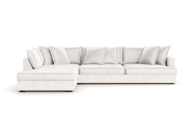 Rossita Lyx 4-personers Ekstra dyb Sofa med Chaiselong Venstre - Offwhite Manchester - Møbler - Sofaer - Sofa med chaiselong