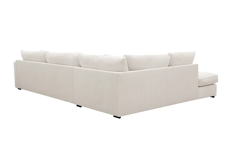 Rossita Lyx 4-personers Ekstra dyb Sofa med Chaiselong Venstre - Offwhite Manchester - Møbler - Sofaer - Sofa med chaiselong