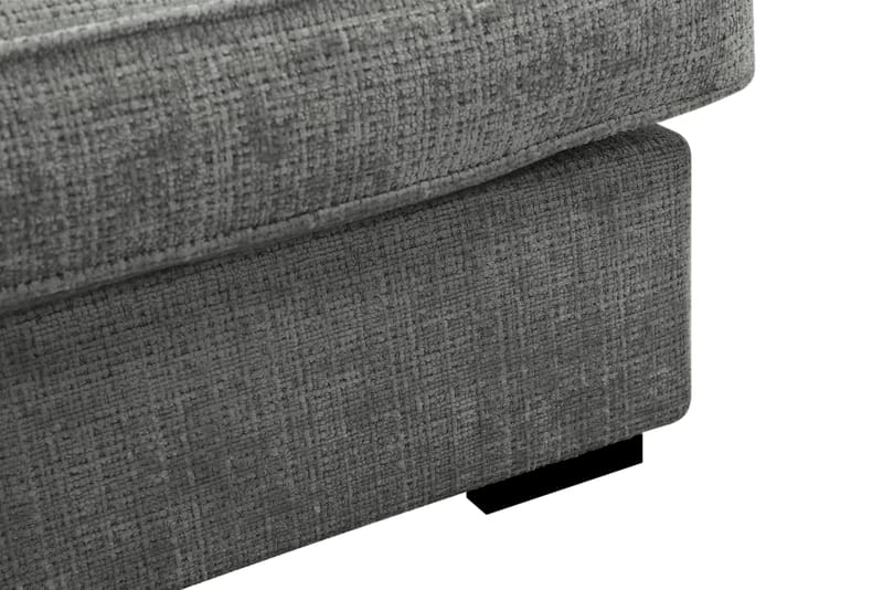 Rossita Lyx 4-personers Ekstra dyb Sofa med Chaiselong Venstre - Grå Chenille - Møbler - Sofaer - Sofa med chaiselong
