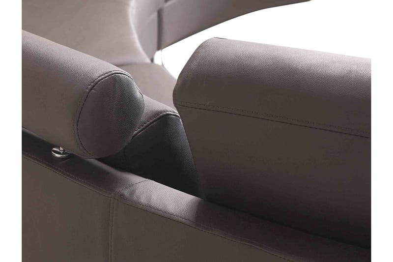 Rotunda sovesofa 448 cm - Brun - Møbler - Sofaer - Lædersofaer