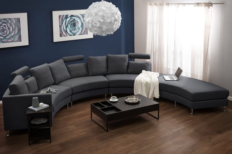 Rotunda sovesofa 448 cm - Grå - Sofa med chaiselong